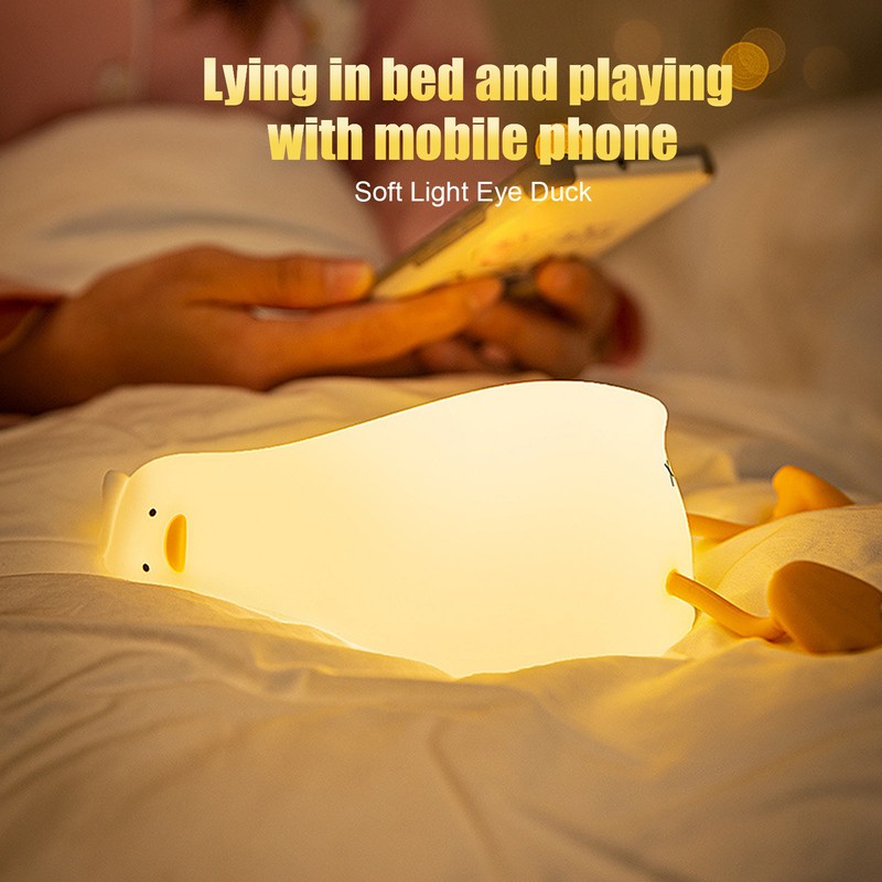 Duck Night Light for Kids 5V USB Charging 3 Levels