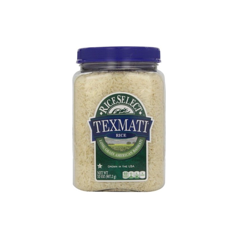 RiceSelect Texmati White Rice, Long Grain American Basmati, 32 Oz