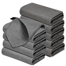 Pack of 10 Thickened Magic Cleaning Cloth, Reusable Microfibre Cleaning Cloths, Streak-Free Pro Clean Cloths for Cars and Glass for Dust Cloths, Cars, Windows, Glass (8.6 x 2.1 x 0.9 Inches)
