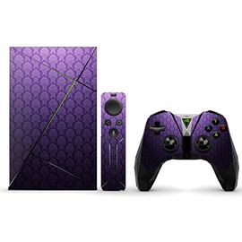MightySkins Skin Compatible with NVIDIA Shield TV wrap Cover Sticker Skins Antique Purple