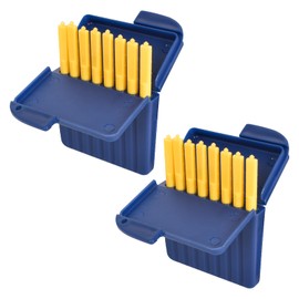 Zimoer Pack of 16 Hearing Aid Wax Protection Replacement Wax Filter, Hearing Aid Wax Protection Filter Set, Earwax Catcher for Hearing Aids, Practical Filter for Hearing Aids, Hearing Aid Cleaning