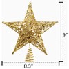 Nyicey Decoración para árbol de Navidad con 5 Puntos de