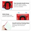 HAPPOW Paint Edger Tool with Padded Nylon Bristles - Professional