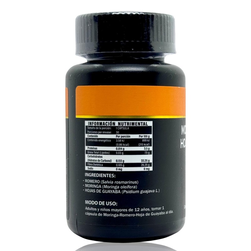 Moringa Romero Hojas de Guayaba 30 caps Vitesa Natural