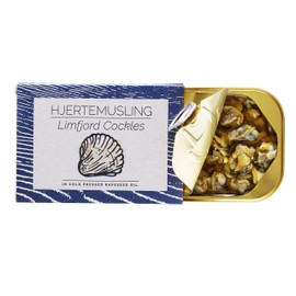 FANGST Hjertemusling Uncooked Cockles Lightly Salted in Cold-Pressed Rapeseed Oil from Denmark