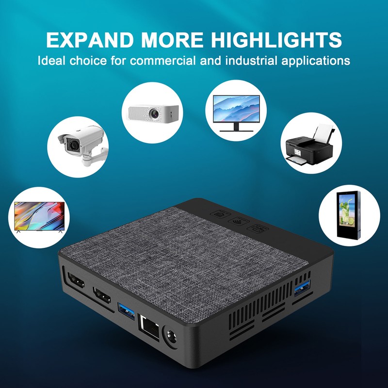 Mini PC for Intel N4020 Up To 2.8Ghz 4K 60Hz
