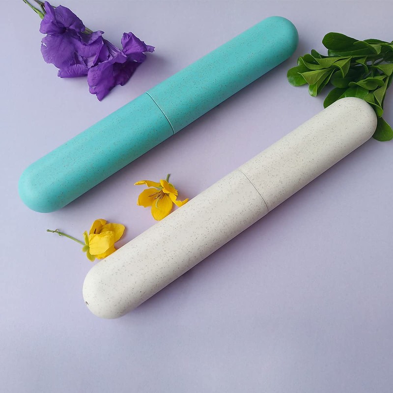 ZYYC 4 Pack Travel Toothbrush Case, Holder Toothbrush Travel Containers