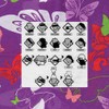 mumbi 30469 Cover Butterflies Purple Mouth Nose Protection