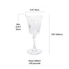 BELLAFORTE Shatterproof Tritan Wine Glass, Set of 4, 10oz -