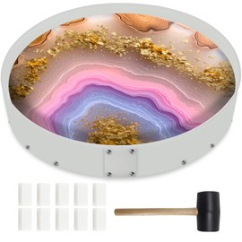 Large Epoxy Resin Table Molds,20" Reusable Deep Round Detachable Molds for Epoxy Resin Casting,Circle River Table,Coffee Table,Cutting Board,Tray,Home Decoration,Floral Preservation