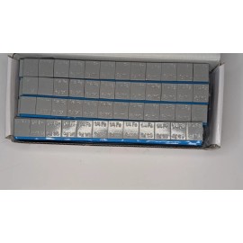 Unbranded Fe Adhesive Wheel Weights Gray 12 segment: 1/4 oz 1 strip : 300 PCS