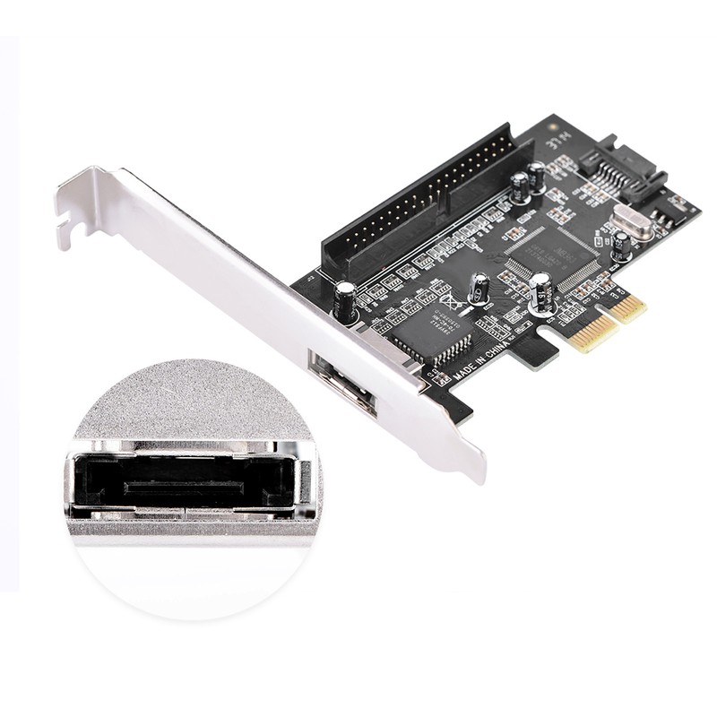 PCI-E PCI Express to IDE ATA133 + SATA II +