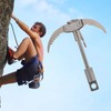Ruipoo Grappling Hook, Folding Claw Multifunctional Stainless Steel Hook for