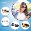 MZWOTO 2 Pack Stick on Bifocal Lenses for Sunglasses Magnified