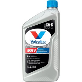 Valvoline Vr1 Racing Motor Oil 10W30 Case Of 6 High Performance Protection