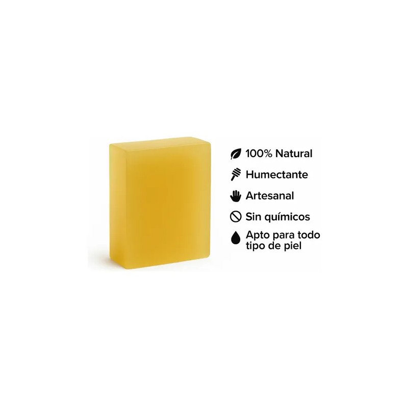 Jabon Facial De Miel Abeja Maya Exfoliente Piel Suave Barra
