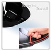 MUXEE Side Mirror Cover, for 9th Honda Accord 2013 2014