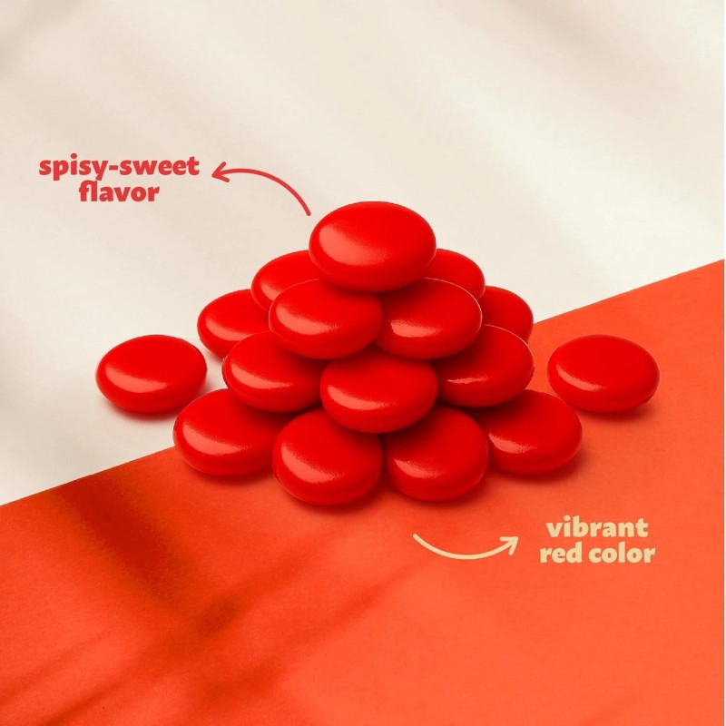 iLike! Cinnamon Imperials | 1-Pound Bag | Hard Candy