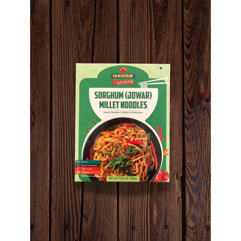 Sorghum (Jowar) Millet Noodles 6.34 Oz. (180g)
