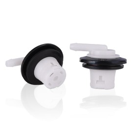 VKVXCLON 2PCS Fuel Tank Vent Valve And Grommet Kit,Compatible With Wrangler Cherokee Grand Cherokee Comanche,Dodge Ram Van,Chrysler Cirrus,Gas Tank Vent Rollover Valve Replaces 911060 5360058