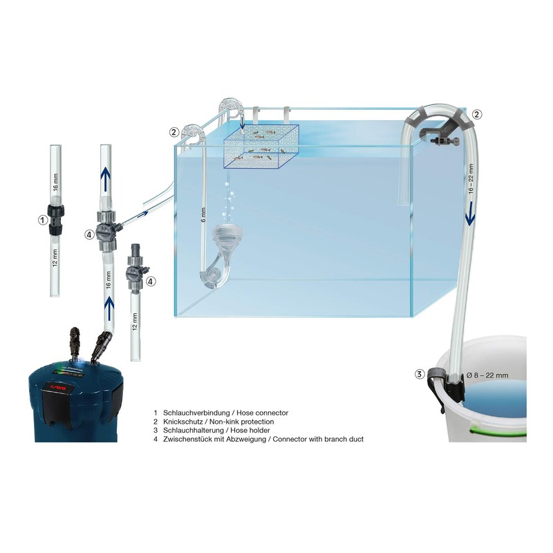 Sera 08580 Breeding Container, Spawning Container, Fish Net Breeder