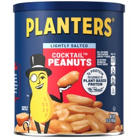 Planters Lightly Salted Cocktail Peanuts (16 oz Jar)