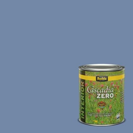 Rodda Paint CASCADIA ZERO Interior Satin Paint & Primer in One, Quart, Blue Jacket