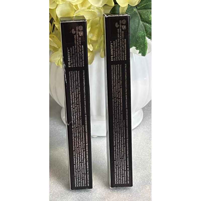 Haus Labs 2-Pack EYE-DENTIFY Gel Sharpenable Tip Pencil Eyeliner 1.3gr