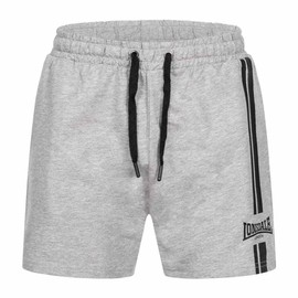 Lonsdale Men's Ardcharnich Shorts, Marl Grey/Black