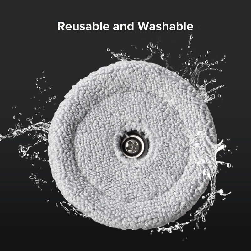 roborock 2 Pack Side Mop Cloths Saros 10 Robot Vacuum