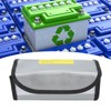 3Pcs Lipo Battery Safe Bag Fireproof Explosionproof Practical Safe Protection