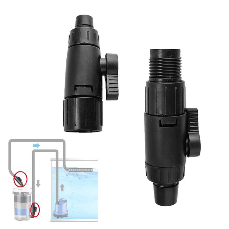 Pssopp Aquarium Hose Valve Pipe Valve Fish Tank Quick Release