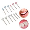 12Pcs/Set Dental Polisher Drill Grinding Head Kit Porcelain Teeth Tool