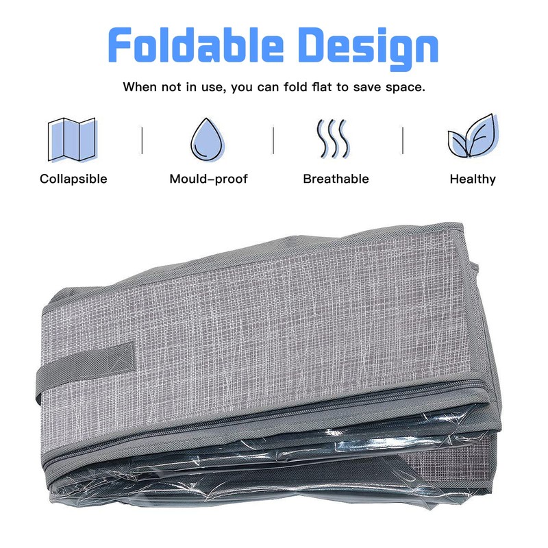 VidFair Under Bed Shoe Storage Organizer 12 Pockets Underbed Shoe