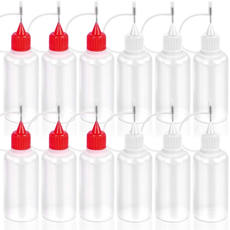 Bestsupplier 12 Pcs 30ml / 1 Ounce Empty Needle Tip