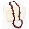 Taddart Minerals - Dark Red Brown Chip Necklace Made from