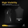 33,000ft Women's Lightweight Running Vest Outerwear with Pockets, Windproof Sleeveless
