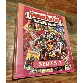 Unbranded GARBAGE PAIL KIDS ALL NEW SERIES 1-7 CARD STORAGE BINDER FOLDER-PICK YOUR SERIES - ALL NEW SERIES 7