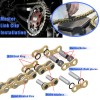 JINFANNIBI 520 X-Ring Chain with Connecting Master Link for Kawasaki