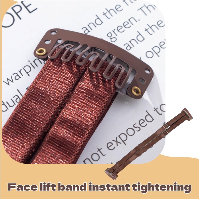 4Pcs Face Belt Reusable Adjustable Facial Lift Band Face Lifting
