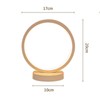 LED Circle Light, Minimalist Desk Lamp