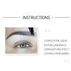 AKARY Tattoo Eyebrow Pen, Four-Fork Lasting Liquid Eyebrow Pencil with
