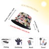 ZLYC Unisex Cute Unique Print Travel Bucket Hat Summer Fisherman