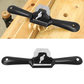 9 Inch Adjustment Woodworking, Two Handed Mini Planer Tool Curved Blade Spokeshave Cutting Plane Spokeshave Hand Trimming Tool