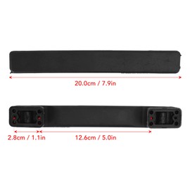 CHICIRIS Suitcase Handle Replacement Plastic Luggage Handle Luggage Handle Plastic Luggage Handle 20cm Length Suitcase ComPlastic Luggage Handle Luggage Handle Soft Shell Carrier