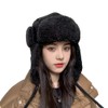 IBLUELOVER Men Fleece Earflap Trapper Hat Windproof Ushanka Russian Hat