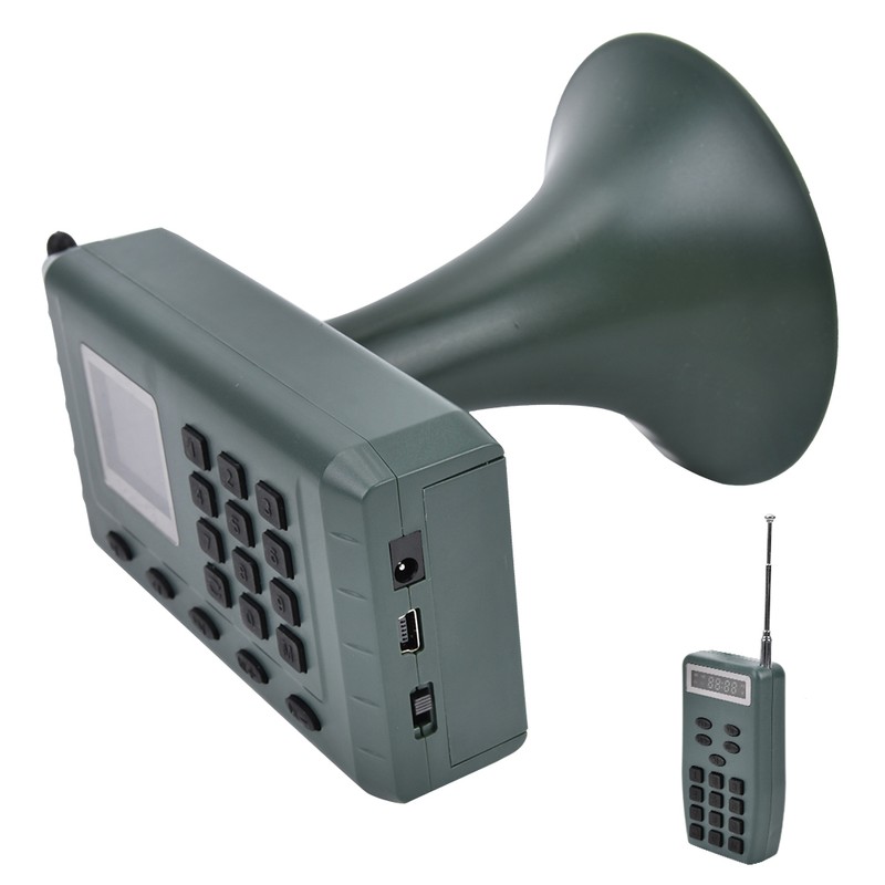 Outdoor Bird Hunting Sounds Voice Caller Player Loudspeaker With Remote