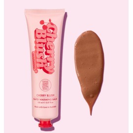 The Fox Tan Cherry Blush Rapid Warming Balm - Wärmender und schimmernder Bräunungsbeschleuniger für Körper und Gesicht, 150 ml