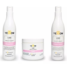 Yellow Kit Liss Yellow Shampoo + Acondicionador + Mask