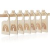Aililong Baby Clothes Hangers Wooden - Pack of 7 Size
